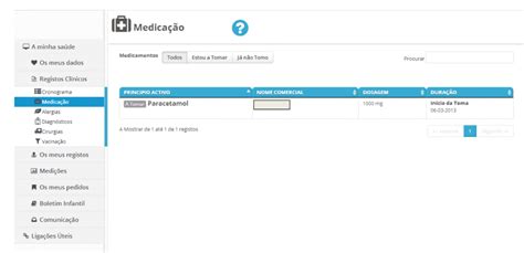 portal do utente.